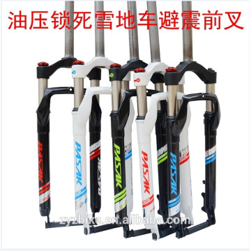 snow bike fork /beach bicycle fork 26*4 aluminium alloy sand bike fork fat bike suspension forkS steerer 255mm